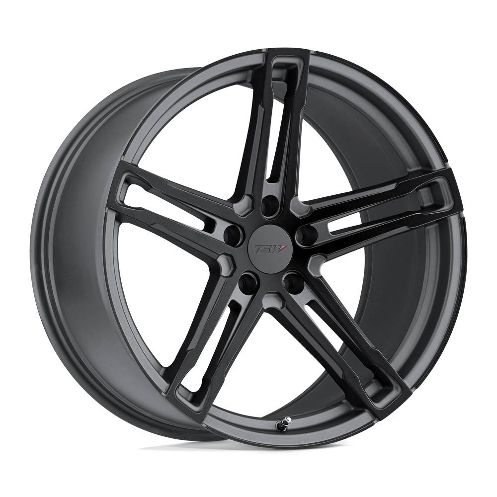 TSW TWMEC MECHANICA MATTE GUNMETAL W/ MATTE BLACK FACE - 5X4.25