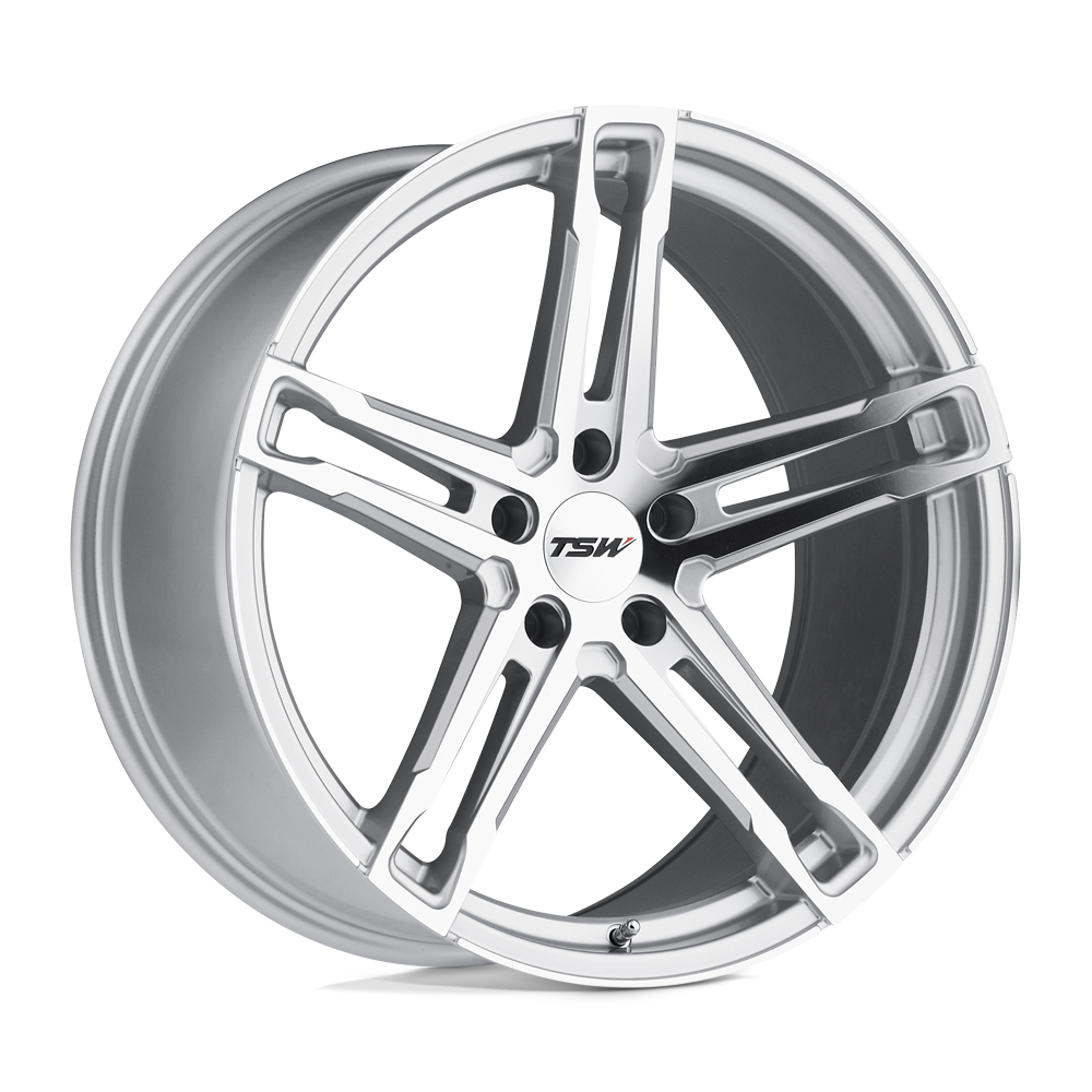 TSW TWMEC MECHANICA SILVER W/ MIRROR CUT FACE - 5X120