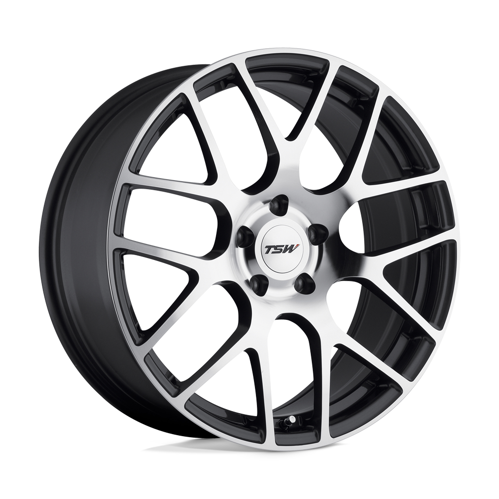 TSW TWNUR NURBURGRING GUNMETAL W/ MIRROR CUT FACE - 5X120