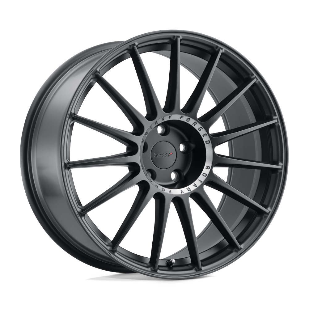 TSW TWPDK PADDOCK SEMI GLOSS BLACK W/ MACHINED TINTED RING - 5X120
