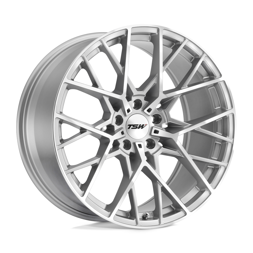 TSW TWSEB SEBRING SILVER W/  MIRROR CUT FACE - 5X120