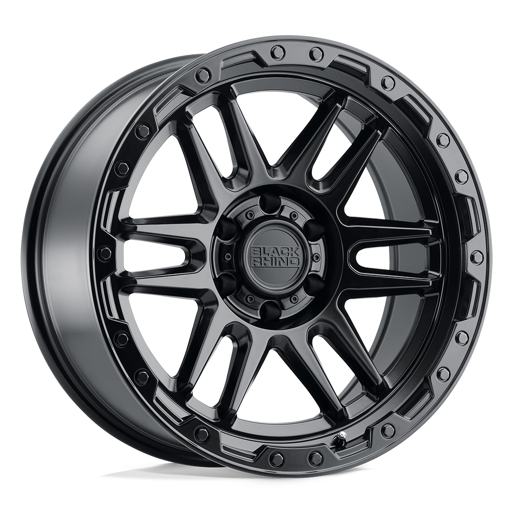 Black Rhino Hard Alloys BRAPC APACHE MATTE BLACK W/ BLACK BOLTS - 5X150