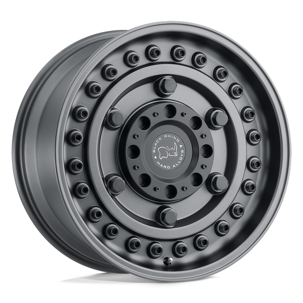Black Rhino Hard Alloys BRARY ARMORY GUN BLACK - 6X135/5.5