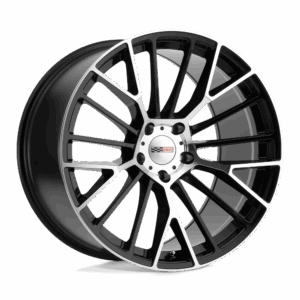 Cray CRCRT ASTORIA GLOSS BLACK W/ MIRROR CUT FACE - 5X120
