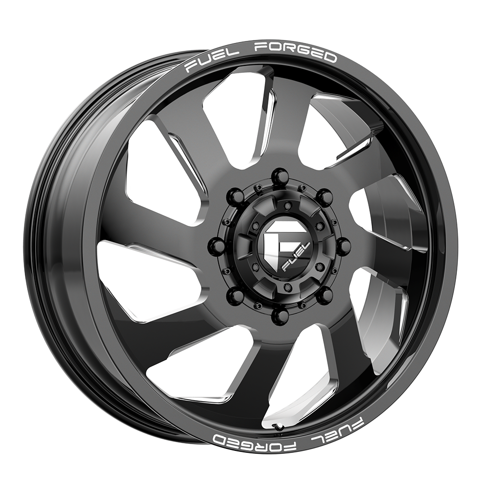 Fuel Mono FM039 FF039 GLOSS BLACK MILLED - 8X200