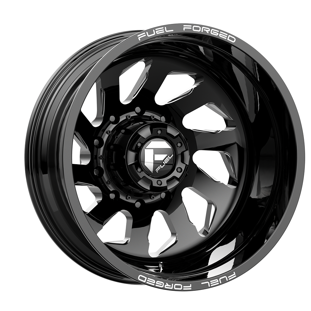 Fuel Mono FM039 FF039 GLOSS BLACK MILLED - 10X225