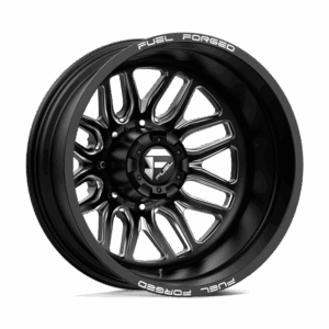 Fuel Mono FM066 FF66D DUALLY MATTE BLACK MILLED - 8X200