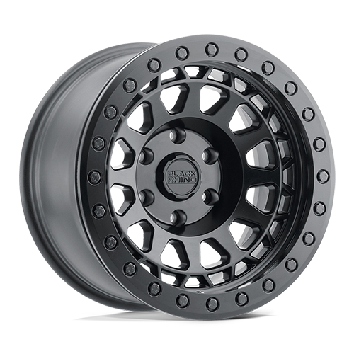 Black Rhino Hard Alloys BRPRB PRIMM BEADLOCK MATTE BLACK WITH BLACK BOLTS - 5X5.0