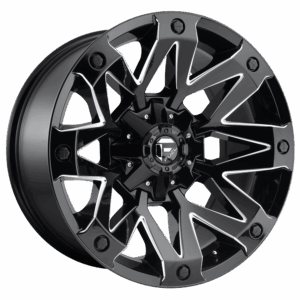 Fuel 1PC FC555 AMBUSH GLOSS BLACK MILLED - 6X135/5.5