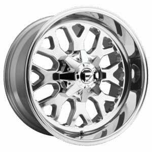 Fuel 1PC FC586 TITAN HIGH LUSTER POLISHED - 8X6.5