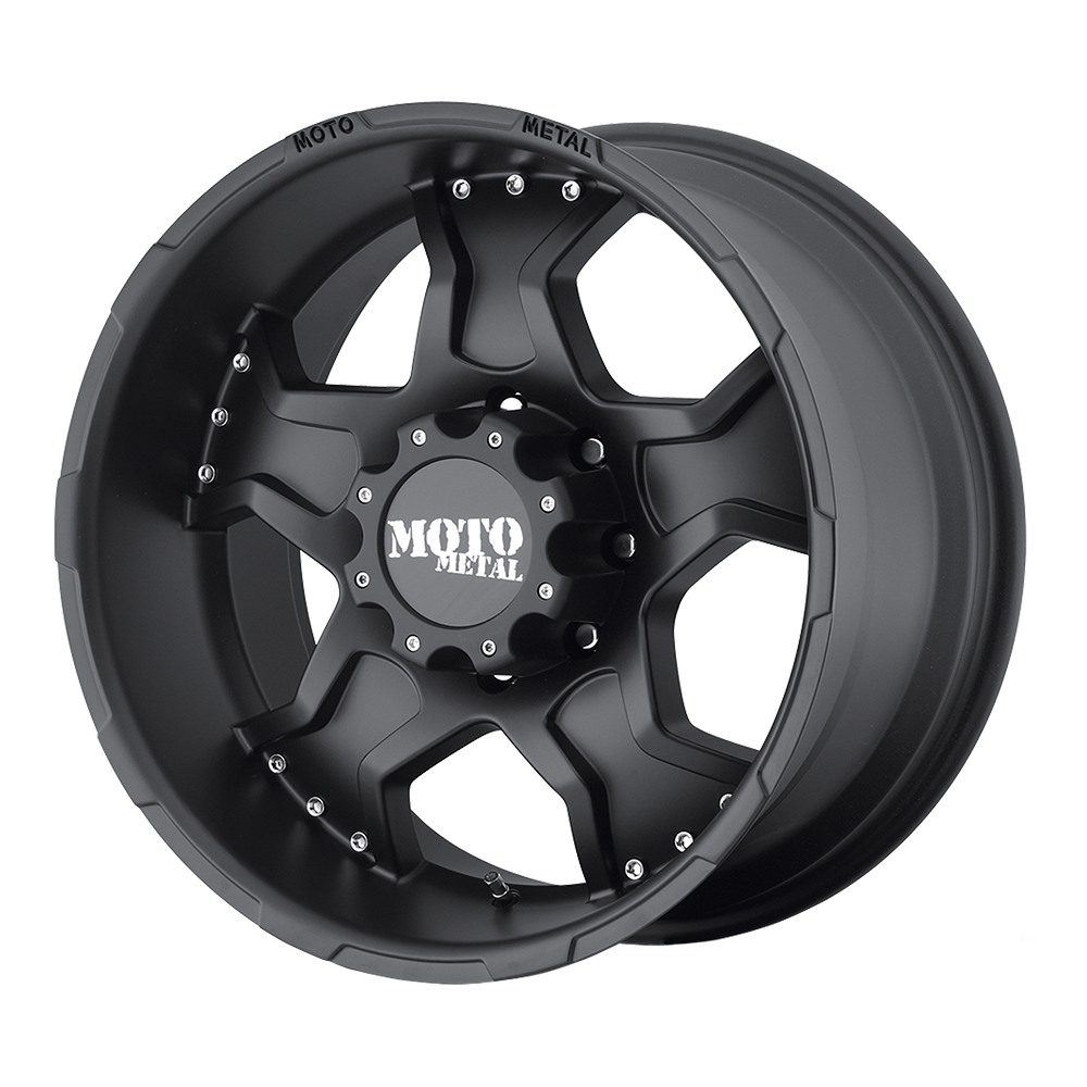 Moto Metal MO957 MO957 MATTE BLACK - 8X6.5