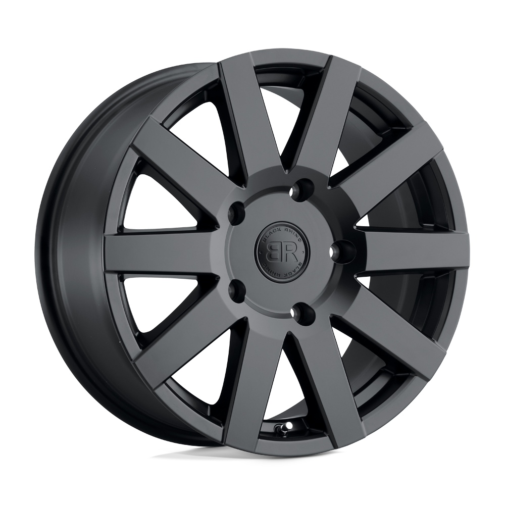 Black Rhino Hard Alloys BRJRN JOURNEY MATTE BLACK - 5X130