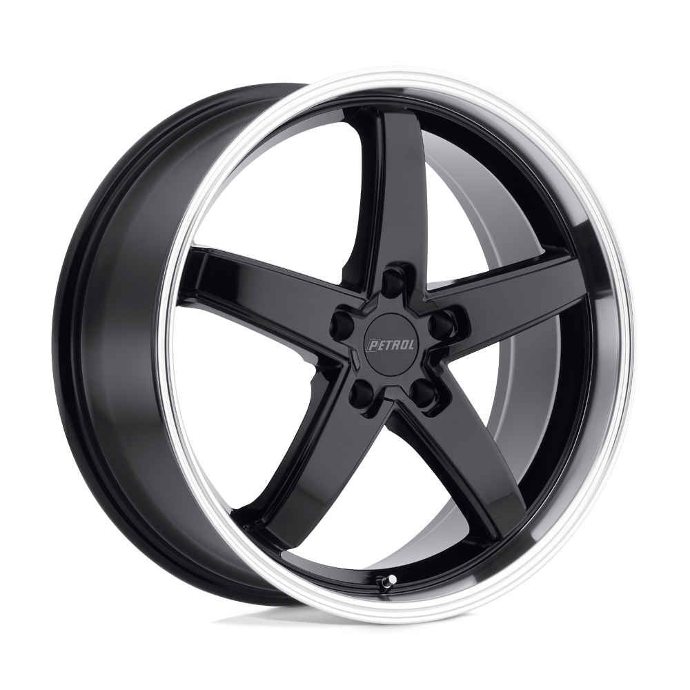 Petrol PEP1B P1B GLOSS BLACK W/ MACHINED CUT LIP - 5X4.5