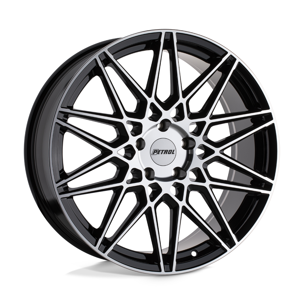 Petrol PEP3C P3C GLOSS BLACK W/ MACHINED FACE - 5X112
