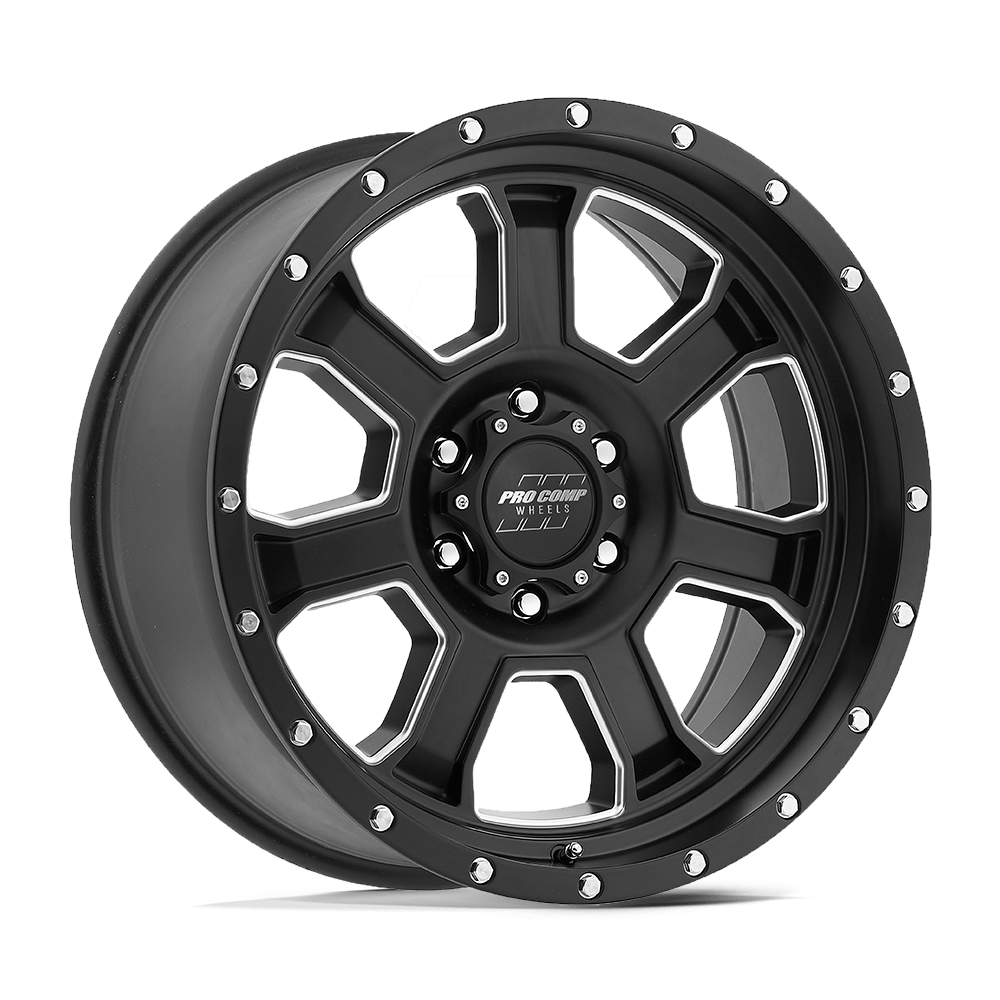 Pro Comp Alloys PA043 SLEDGE SATIN BLACK MILLED - 5X150