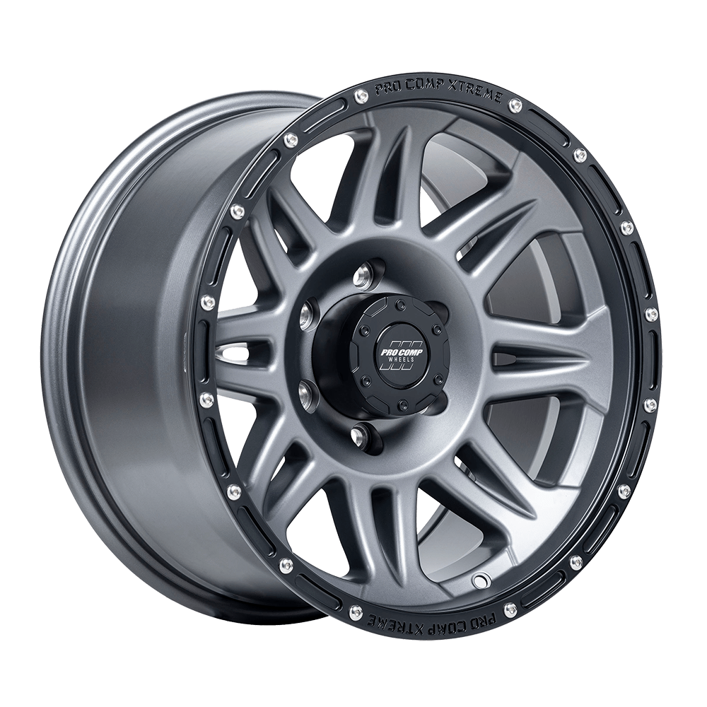 Pro Comp Alloys PA005 TORQ GRAPHITE WITH BLACK LIP - 6X5.5
