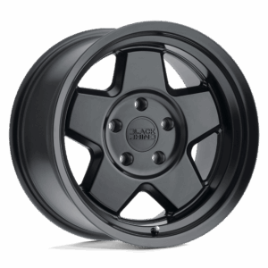 Black Rhino Hard Alloys BRRLM REALM MATTE BLACK - 5X5.0
