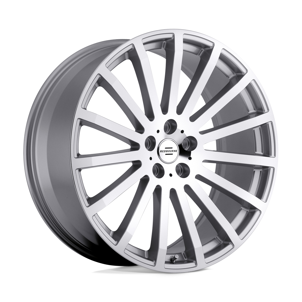 RedBourne RERDM DOMINUS SILVER W/ MIRROR CUT FACE - 5X120