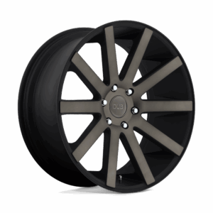 DUB 1PC DC121 SHOT CALLA MATTE BLACK DOUBLE DARK TINT - 6X5.5