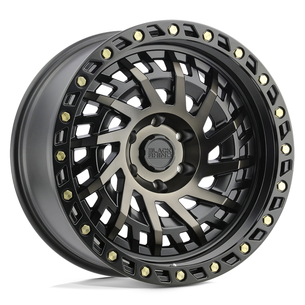 Black Rhino Hard Alloys BRSHD SHREDDER MATTE BLACK W/ MACHINED DARK TINT - 6X5.5