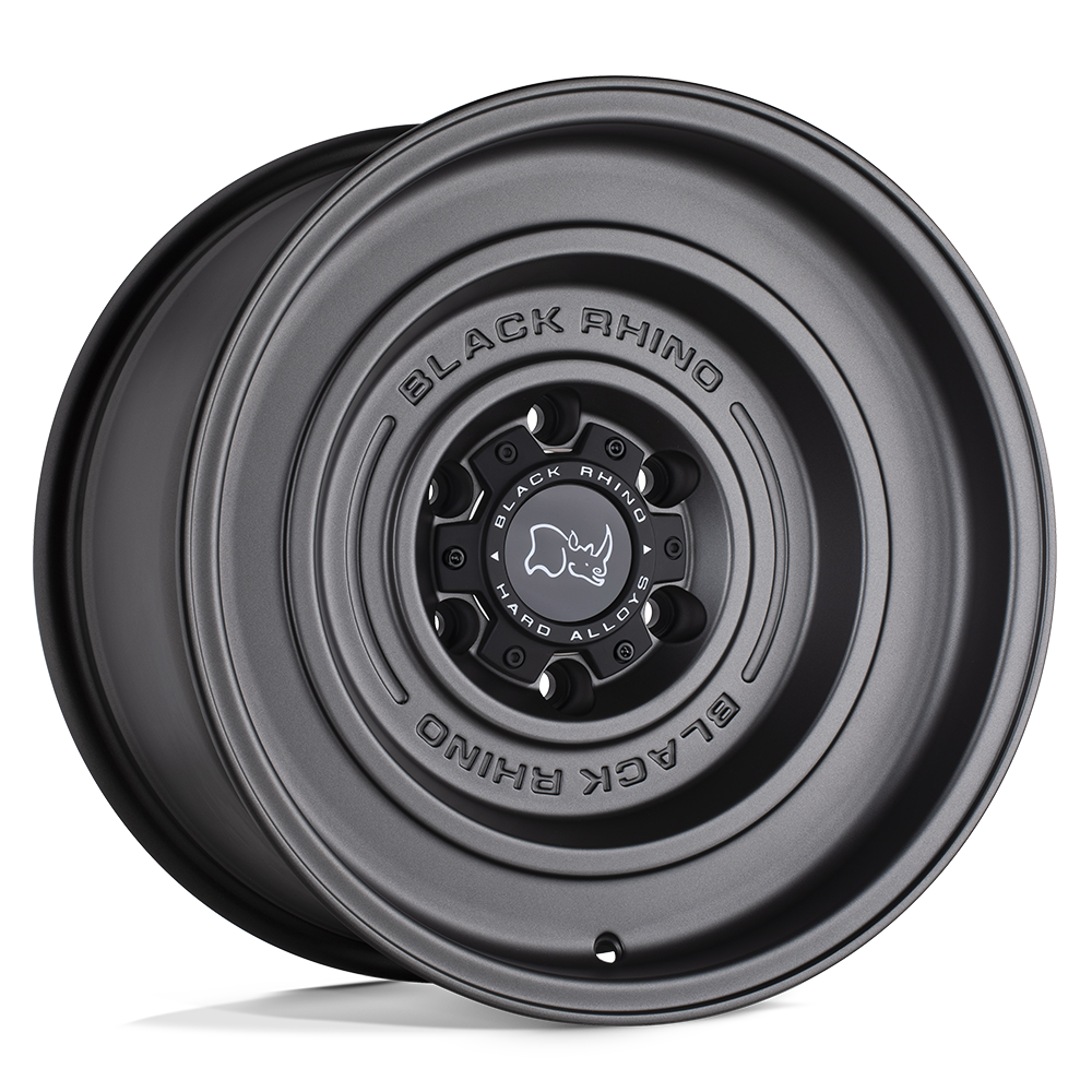 Black Rhino Hard Alloys BRSLD SOLID MATTE GUN BLACK - 5X5.0