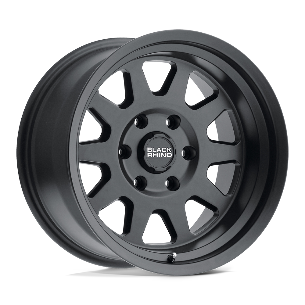 Black Rhino Hard Alloys BRSDM STADIUM MATTE BLACK - 6X5.5