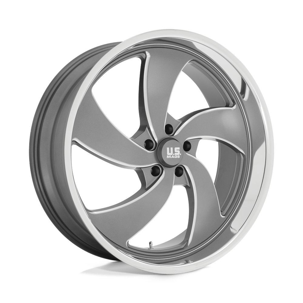 US Mag 1PC UC133 DESPERADO ANTHRACITE MILLED DIAMOND CUT MILLED - 5X4.75