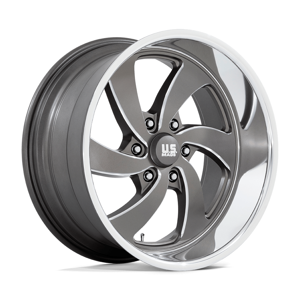US Mag 1PC UC133 DESPERADO ANTHRACITE MILLED DIAMOND CUT MILLED - 6X5.5