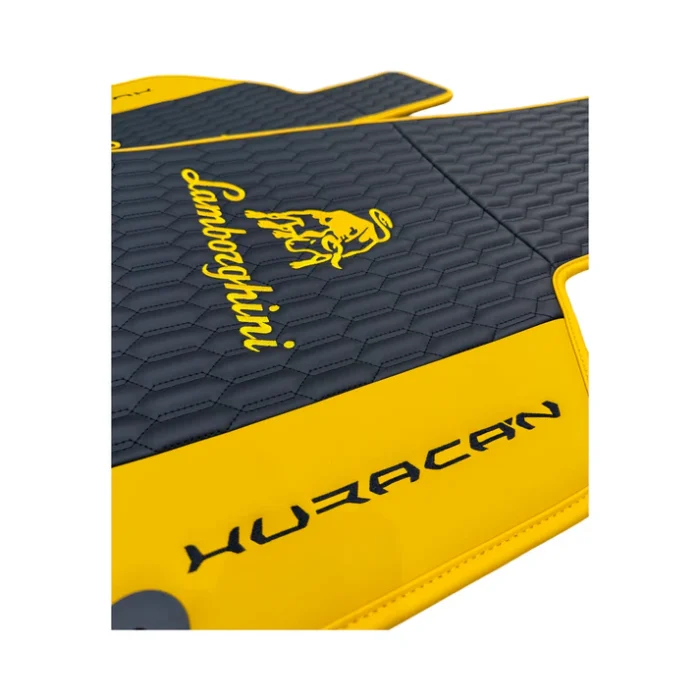 Lamborghini Huracan Floor Mats yellow 2